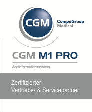 Zertifizierter Vertriebs- und Servicepartner für CGM M1 PRO