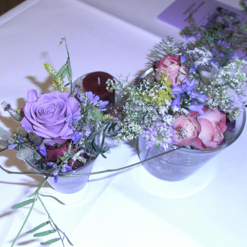 Schönen Tischschmuck für Ihre Feier bei Blumen Braun in Marburg und Neustadt-Speckswinkel