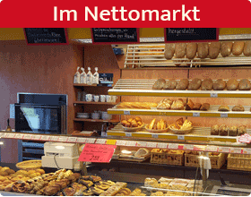 Auch im Nettomarkt in Kronach sind wir als Ihr Dinkelspezialist vertreten - Kommen Sie gerne vorbei!