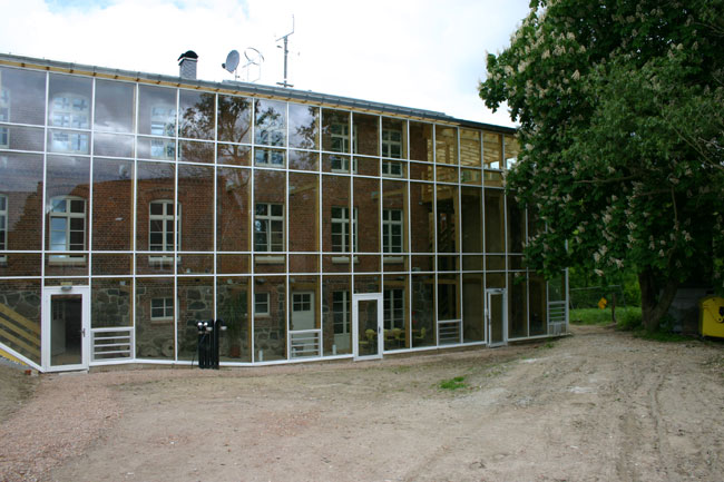 Glasfassade Solarzentrum Wietow