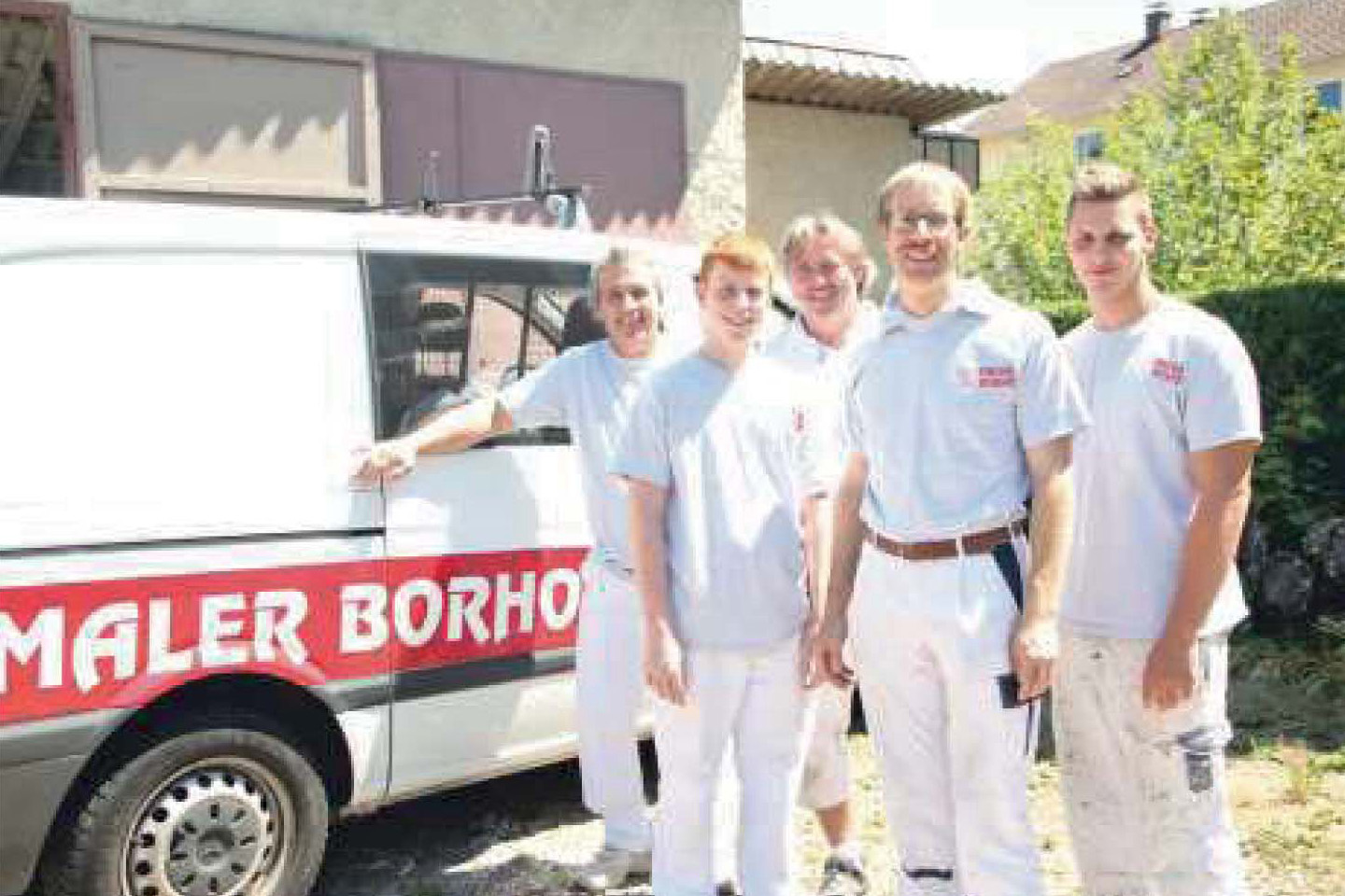Das Malergeschäft Borho GmbH für Malerarbeiten wurde bereits 1905 von Adolf Nes­selbosch gegründet und wird jetzt in zweiter Generation von der Familie Borho in Bad Säckingen geführt.