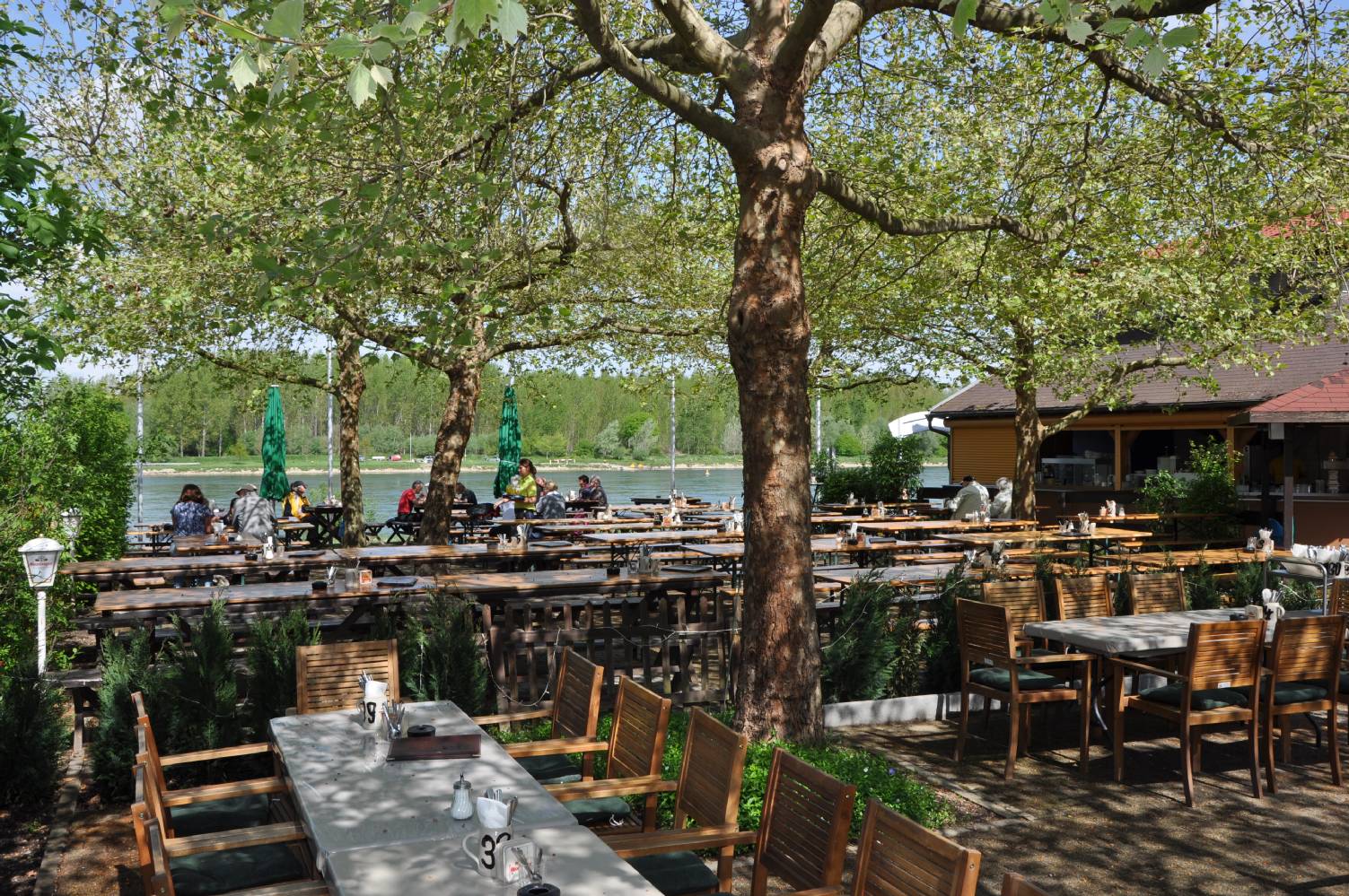 Ihr Restaurant Zollhaus in Au am Rhein Biergarten