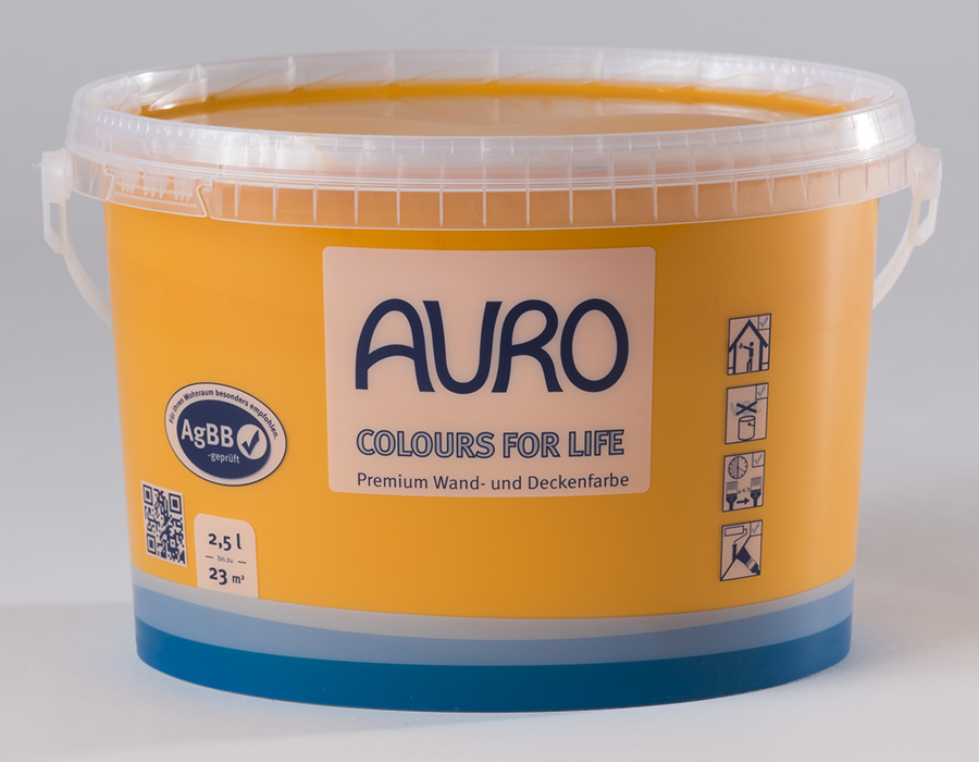 Auro Colours for Life  Dispersions-Wandfarbe für den Innenbereich in Premium-Qualität, erhältlich …