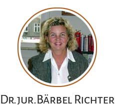 Dr. jur. Bärbel Richter - Anwältin für Arbeitsrecht, Verkehrsrecht und Erbrecht in Berlin