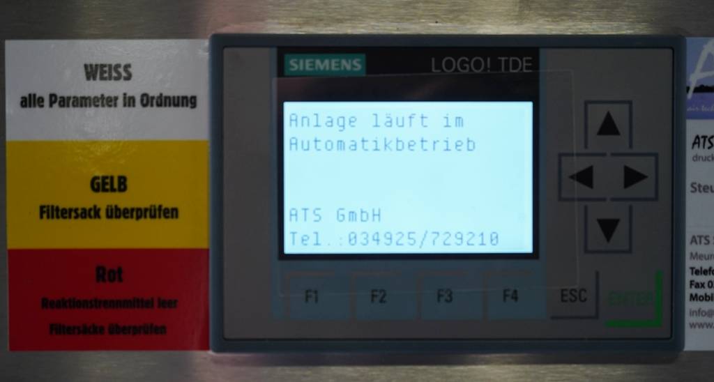 Bekosplit ES 05 mit Siemenssteuerung  - Anzeigemodul