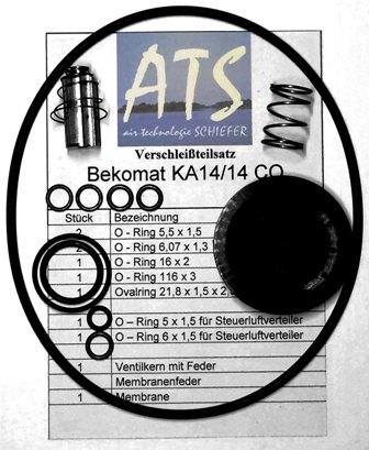 Ersatzteile für Bekomat KA14/14CO