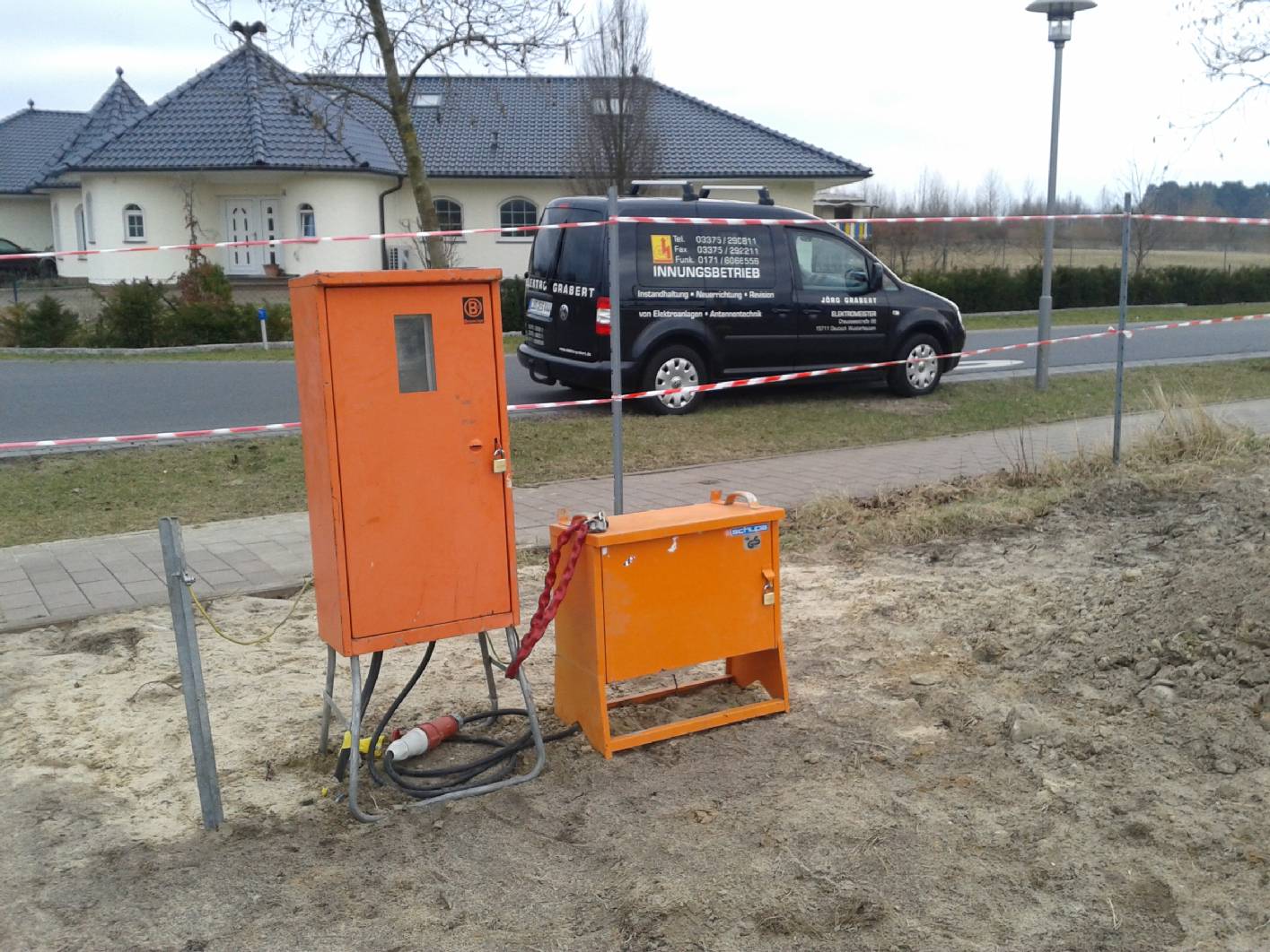 Der Elektriker Ihres Vertrauens - Baustrom