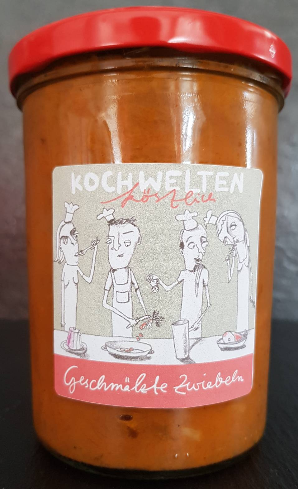 Kochschule Sonja Lenz Stuttgart Kochwelten Köstlich Geschmälzte Zwiebel zu Maultaschen und Rostbraten