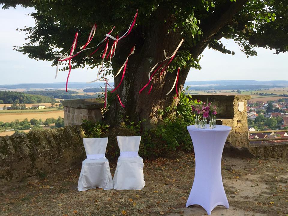 Hochzeit mit Trauungszeremonie im Freien in Sinsheim, auch mittelalterlich oder keltisch möglich