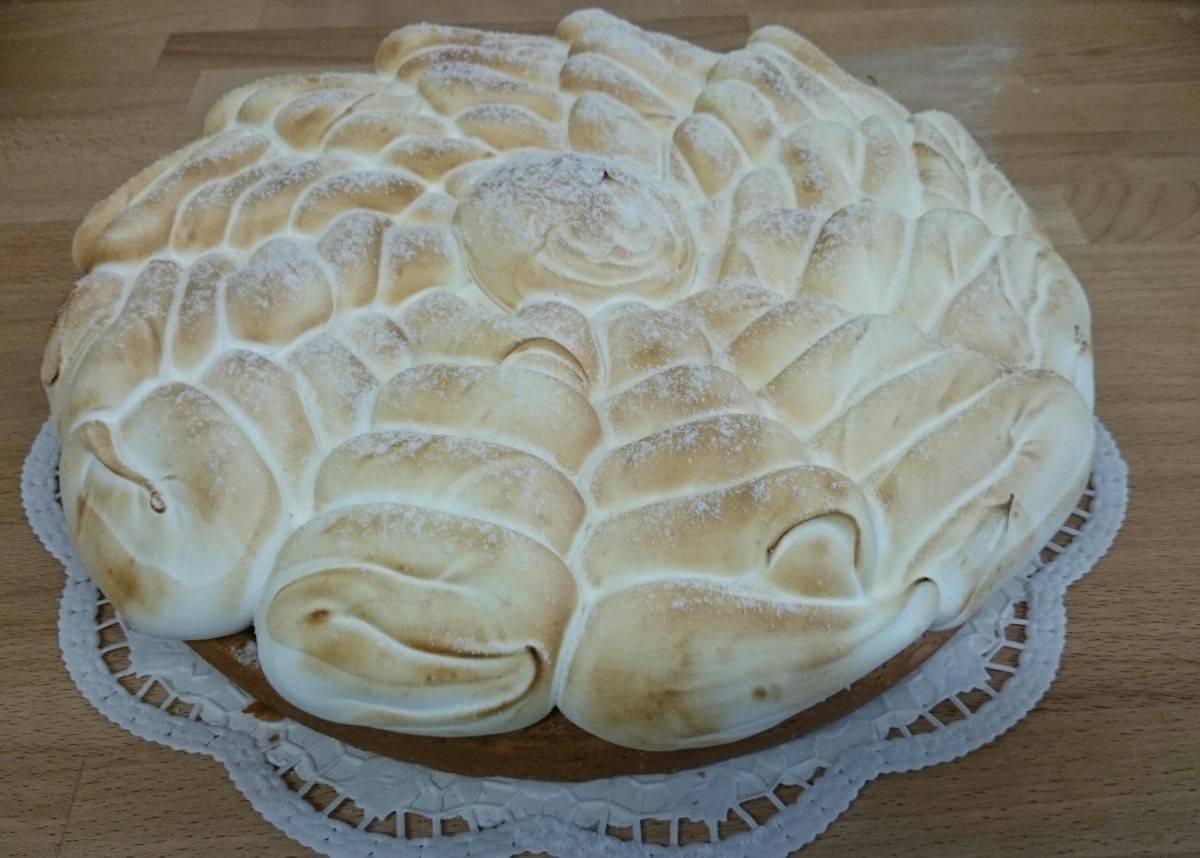 Rhabarber-Baiser-Kuchen