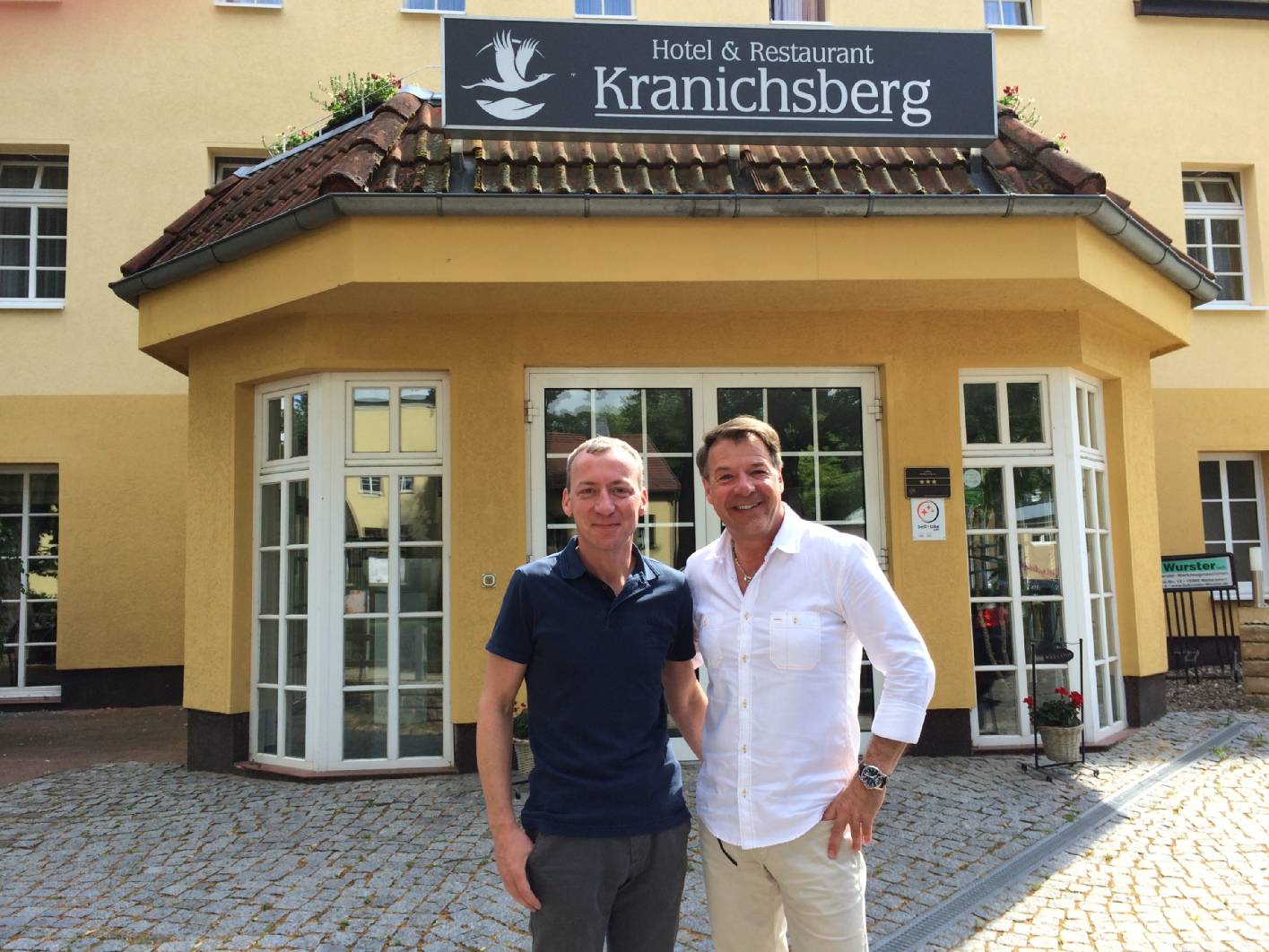 Patrick Lindner im Hotel Kranichsberg