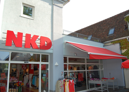 Markisen, Einzelhandelsgeschäft in Müllheim