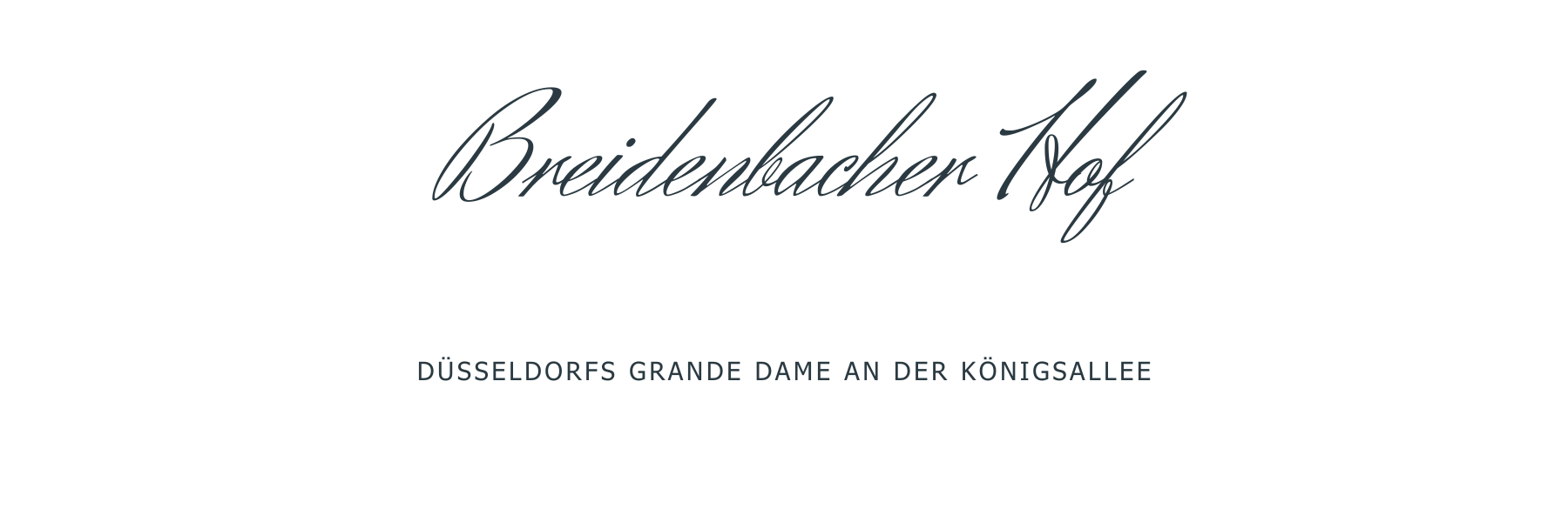 Breidenbacher Hof Düsseldorf