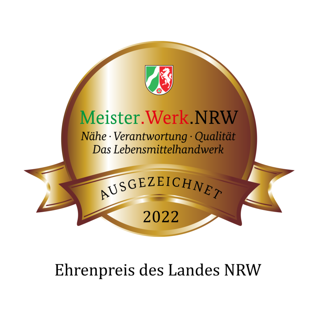 Lebensmittelhandwerk Auszeichnung Meister.Werk.NRW des Landes NRW
