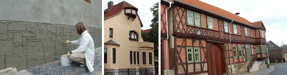 Fassadenarbeiten zählen natürlich auch zum Leistungsumfang unseres Betriebs in Halberstadt.