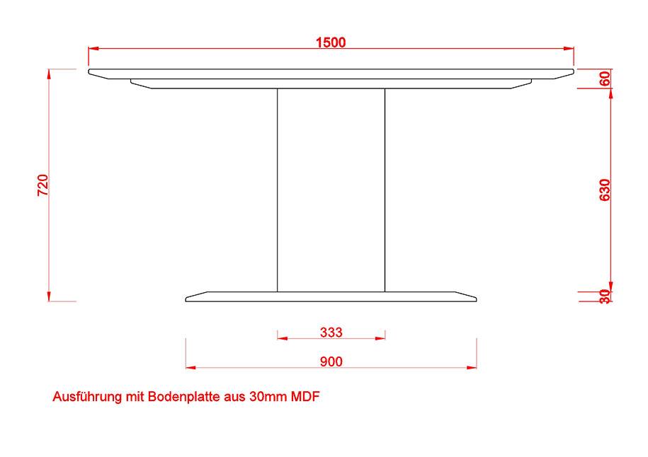 Nutzen Sie den rotus auch gern als Galatisch oder sitzen Sie bequem auf der von hergestellen Bank für den runden Tisch. Tischlerei Schön GmbH aus Beeskow stellt sie für Sie her.