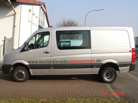 Machen Sie sich ein Bild unserer Transportfahrzeuge für den Kurierdienst in Dortmund.