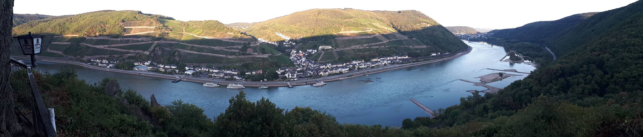 Panorama vom Rhein