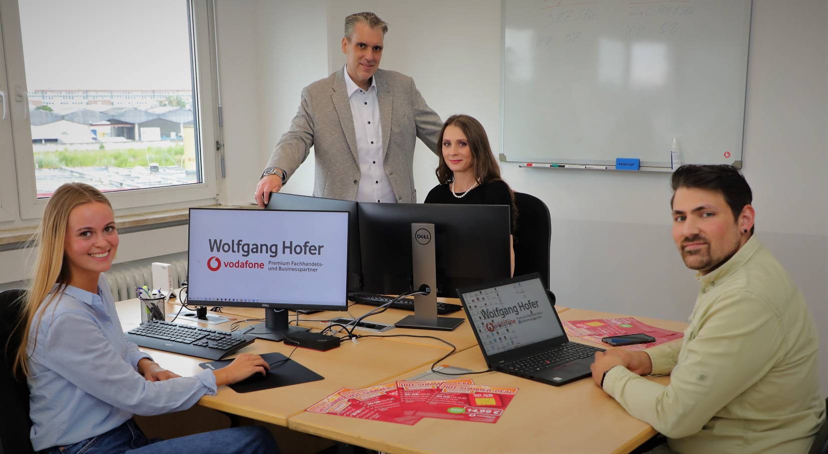 Wolfgang Hofer Vodafone Nürnberg Olesja Hofer Business Team