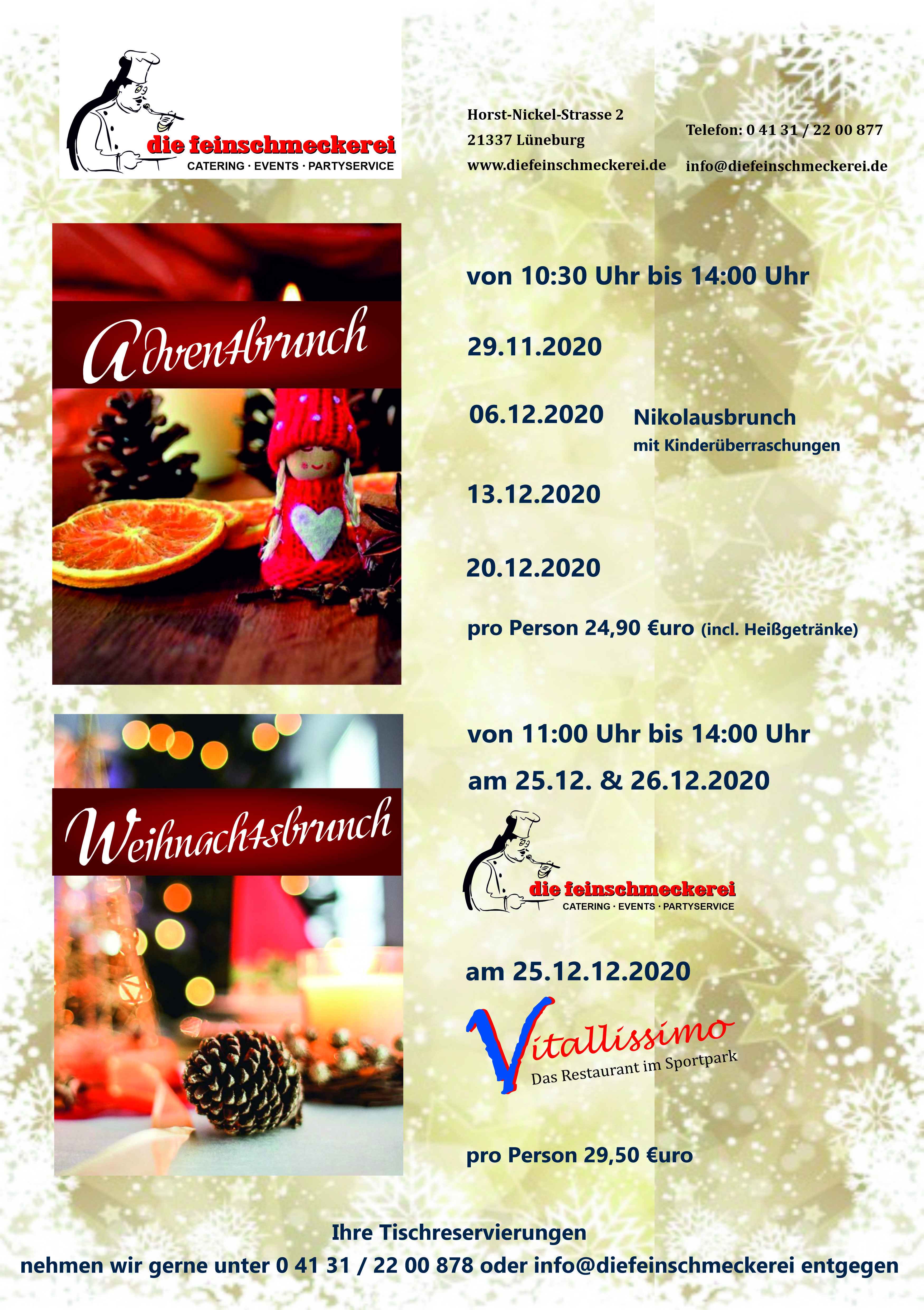 Die Feinschmeckerei GmbH - in Lüneburg - Weihnachten 2020