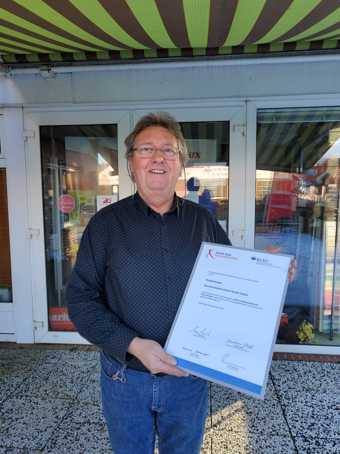 Harald Gerjets gewinnt Förderpreis der BGRCI