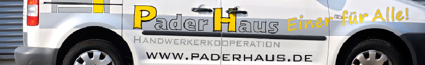 PaderHaus in Paderborn übernimmt die Abwicklung Ihrer Renovierung oder Sanierung von Anfrage bis Abrechnung