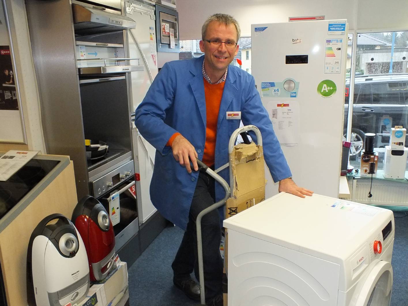 Technik-Center Siegmann in Marienheide liefert Ihnen Ihre neue Haushaltsgeräte auch nach Hause!
