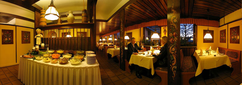 We offer regional specialties in our restaurant in Kaiserslautern