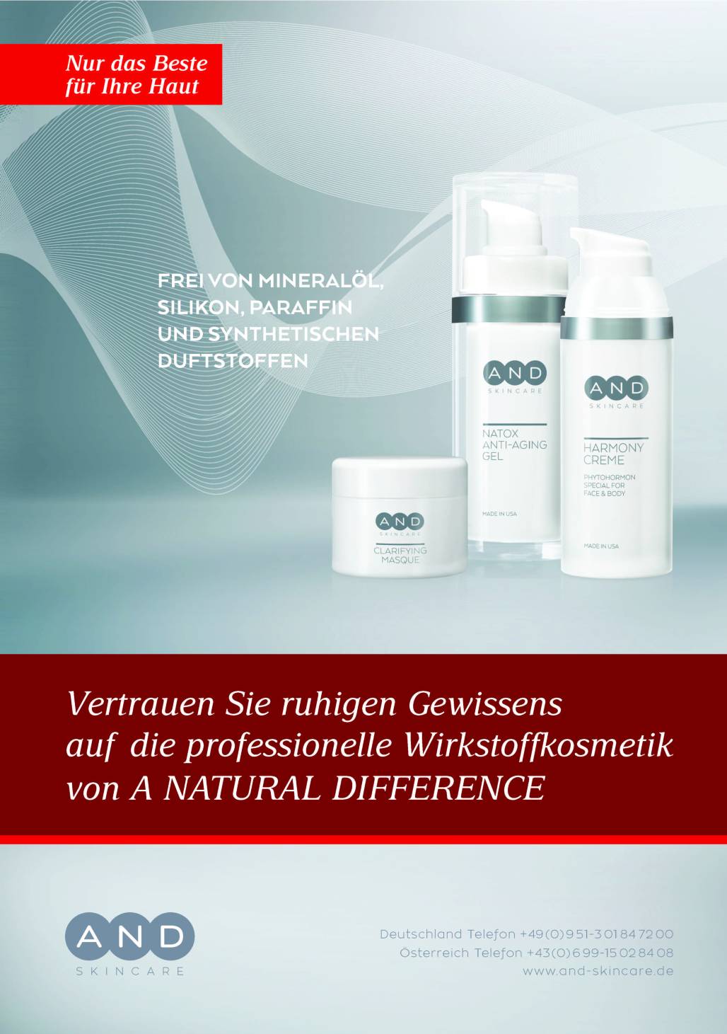 Unsere Kosmetik Produkte in Regensburg - FACE & BODY COSMETIC