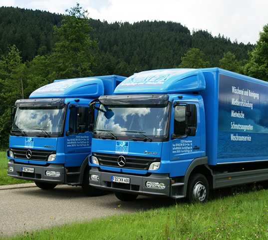 Unser Unternehmen in Baiersbronn ist stets bestrebt Sie zufrieden zu stellen. Durch unsere logistische Optimierung sind wir in der Lage Ihnen auch kurzfristig und flexibel Mietwäsche zur Verfügung zu Stellen.