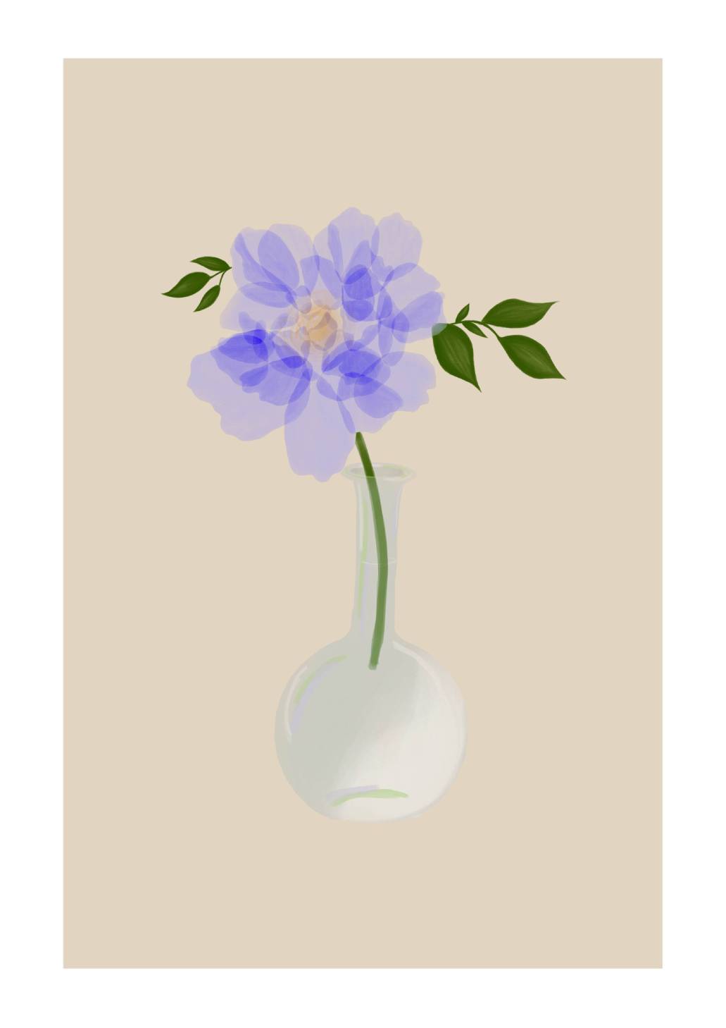 Lila_Blume_in_Vase_A3_rand