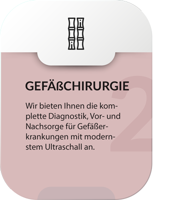 Wenden Sie sich bei Gefäßerkrankungen an unsere Gefäßchirurgie in Gelsenkirchen.