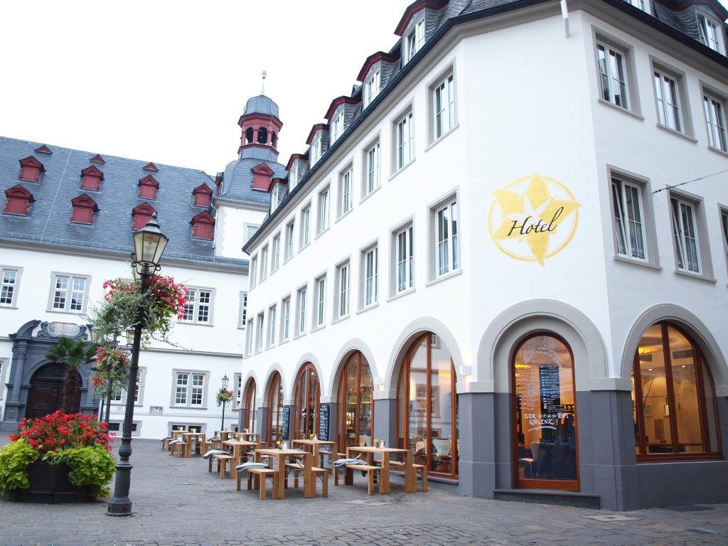 Fassade Altstadthotel Koblenz, Malerwerkstatt Andreas Hess