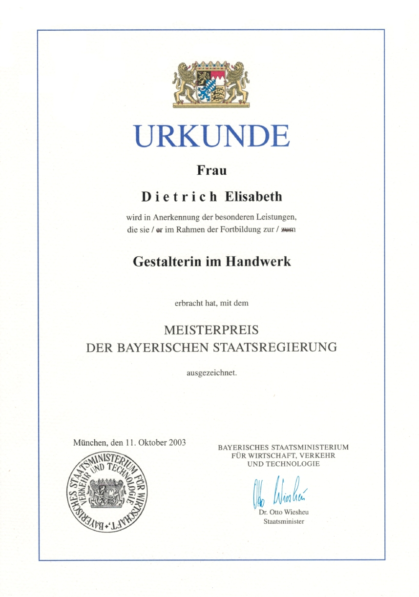 Bayerischer Meisterpreis