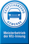 Meisterbetrieb der Kfz Innung Logo