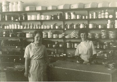 Das Geschäft am Altmarkt um 1950